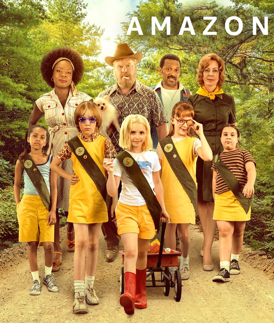 Troop Zero is a movie about Girl Scouts who visit NASA. Image Via Amazon Studios. 