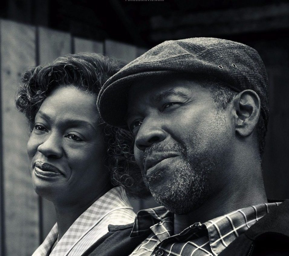 Fences is a movie about racism in America.  Image via Paramount Pictures. 