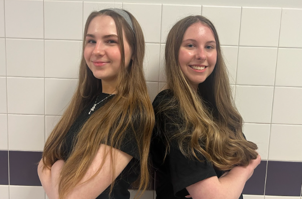 Seniors Hannah and Leah Black are fraternal twins who are polar opposites. 