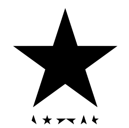 David Bowie’s Blackstar is often described as the final prayers of a dying man. Image courtesy of ISO records 
