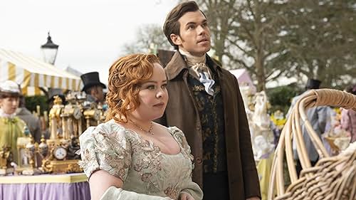 The new season of Bridgerton gives viewers more scenes of Penelope and Colin. Image via Netflix