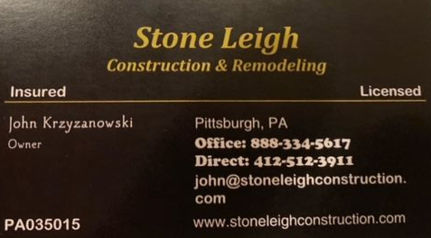 Stone Leigh Construction and Remodeling