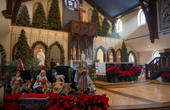 Christian and Catholic churches welcome anyone to church services on Christmas. Photo via Pexels.com