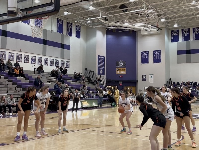 The Baldwin girls basketball team defeated Bethel Park on Tuesday night.