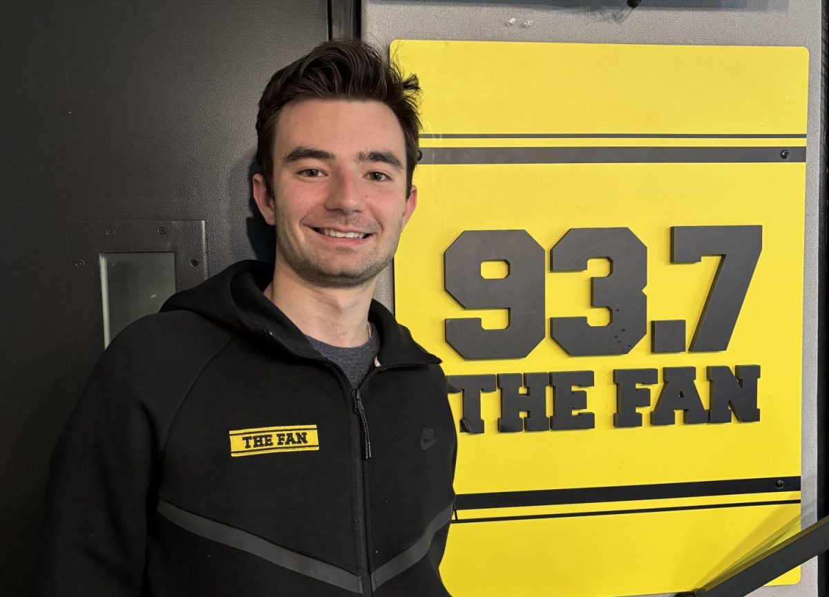 Baldwin alum Austin Bechtold now works as a producer at The Fan sports radio. Photo provided by Austin Bechtold.