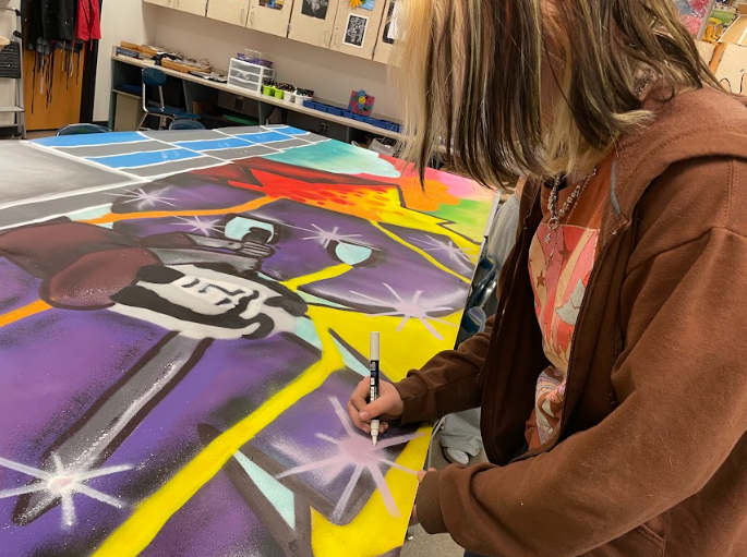 Graffiti mural project inspires creativity, collaboration