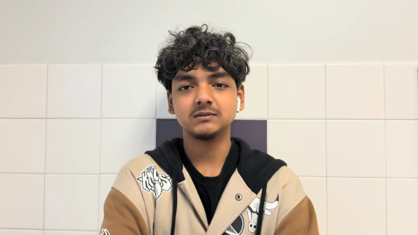Anish Darjee is one of the Baldwin students in a band that celebrates Nepali culture.