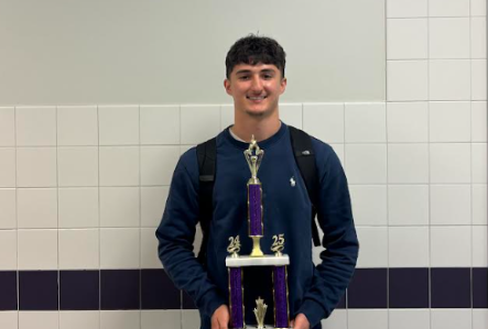 Senior Nate Wesling has been named the Purbalite Male Athlete of the Year.