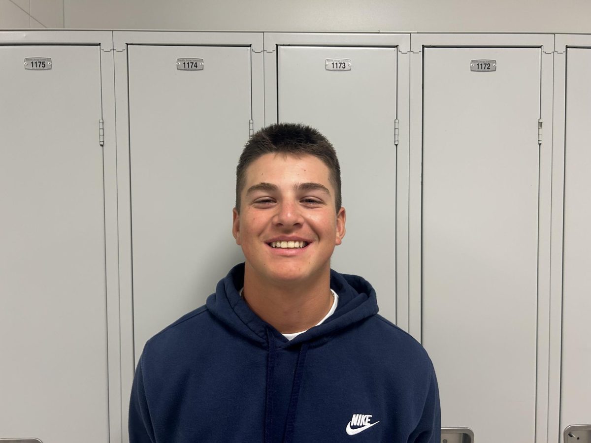 Junior Logan Siefert competed in the second round of the WPIAL golf playoffs