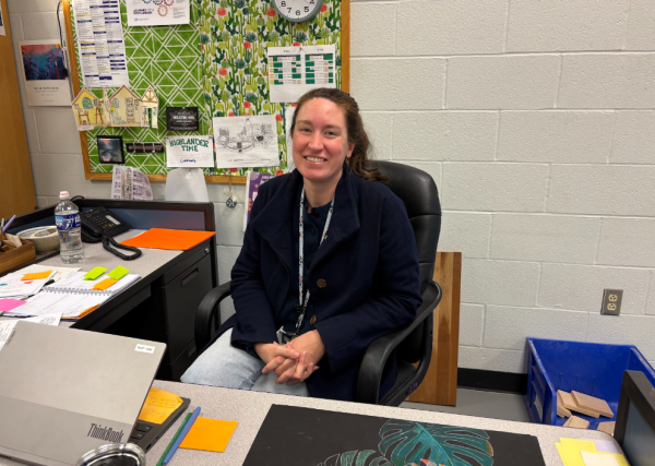 Art teacher Megan Kunst enjoys a wide variety of art along with reading in her free time.
