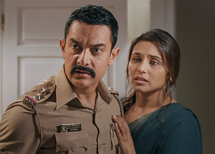 'Talaash' is a mystery thriller in which Khan is a police inspector. Image courtesy Aamir Khan Productions.