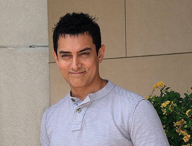 Khan is a popular Bollywood actor with movies ranging throughout many genres. Aamir Khan by Gordon Correll is licensed under Attribution-ShareAlike 2.0 Generic Deed