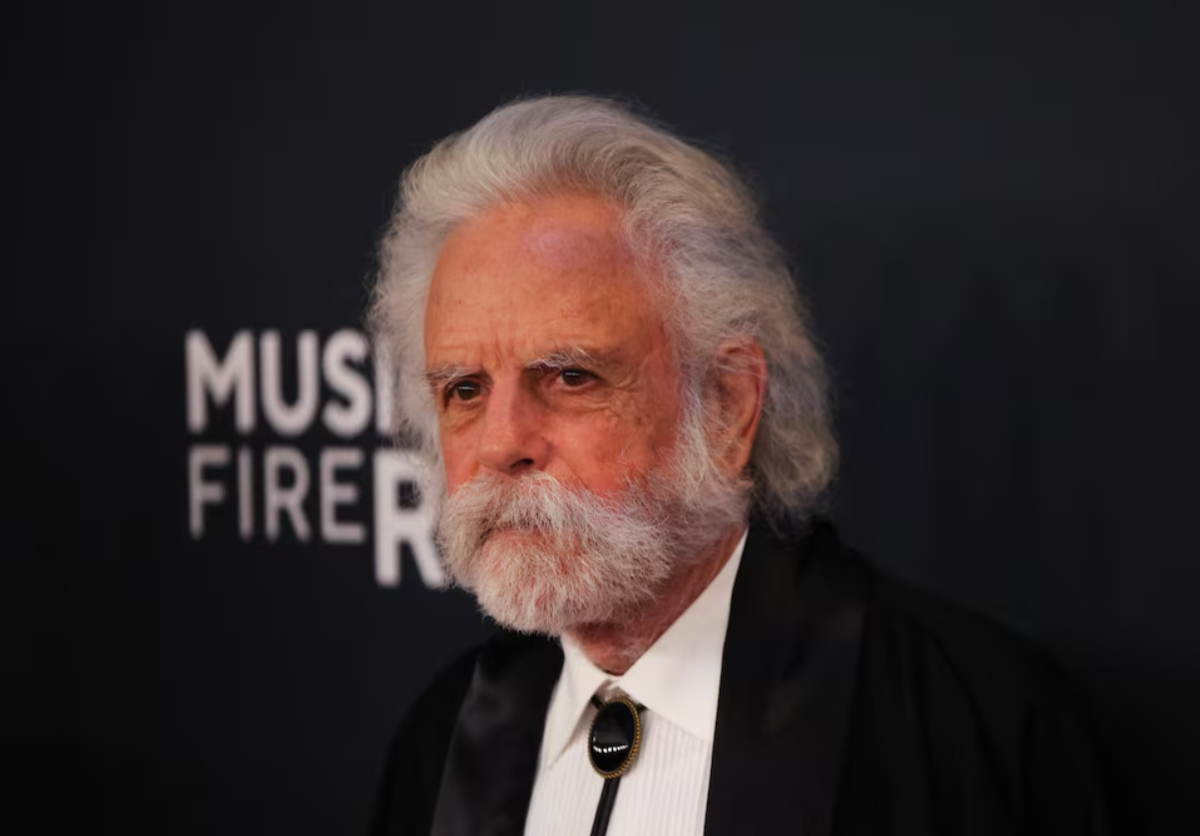 Bob Weir poses at the red carpet during the 67th Annual Grammy Awards in Los Angeles, California, U.S., February 2, 2025. REUTERS/Daniel Cole