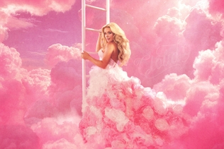 Country singer Megan Moroney's latest album is titled Cloud 9. Photo via Columbia Records.