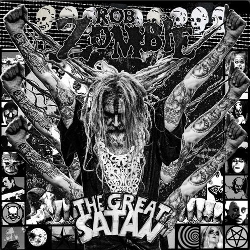 Rob Zombie's album, The Great Satan, is his first album since 2021. Photo via Nuclear Blast Records