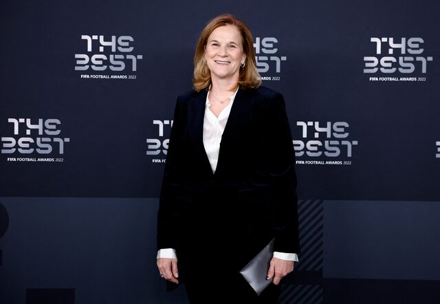 Soccer Football - The Best FIFA Football Awards - Salle Pleyel, Paris, France - February 27, 2023 Jill Ellis before the Best FIFA Football Awards REUTERS/Sarah Meyssonnier/File Photo