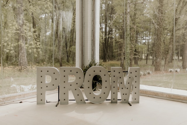 Over the years, Promposals have become more and more complex. Photo Via Hannah Busing on Unsplash.