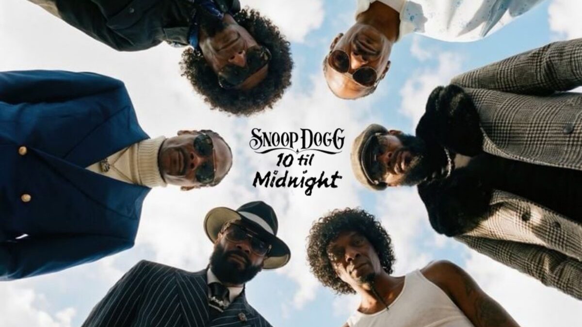 Snoop Dogg's latest release, 10 til' midnight, aims to bridge the gap between old school hip-hop and new school artists. Image via Death Row Records / gamma.