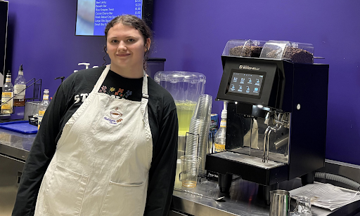 The Baldwin Bean coffee shop now offers espresso and other drinks, through a collaboration with Yinz Coffee.