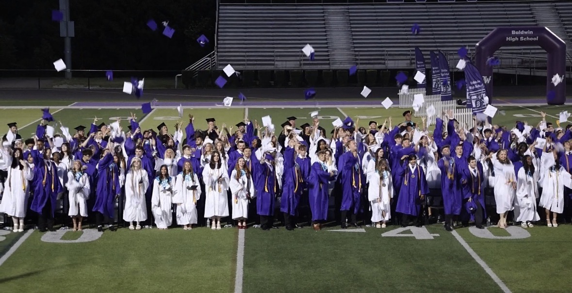 The Baldwin High School Class of 2026 graduated on Wednesday.