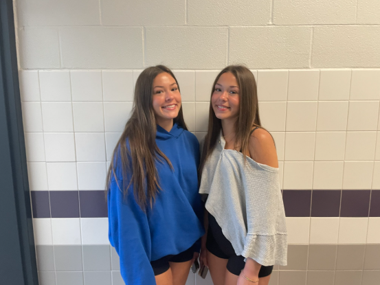 The Foster twins switched classes for a day in eighth grade. 