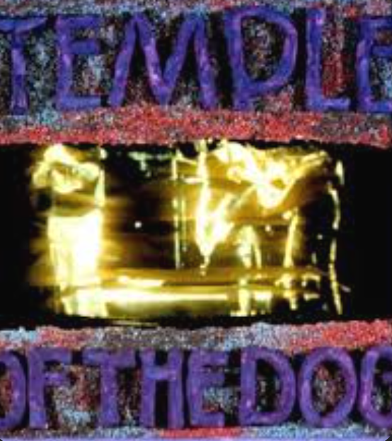 Temple of the Dog’s self-titled debut – and only album – brought songs such as “Hunger Strike” and “Say Hello 2 Heaven.” Image via A&M Records.
